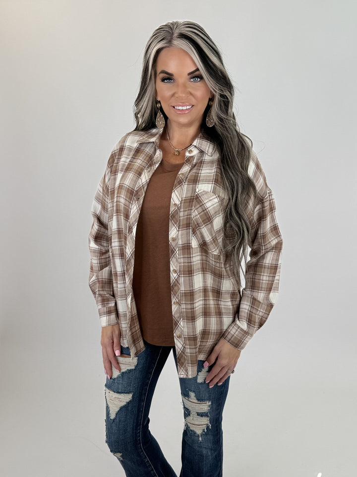 Cozy Cocoa Plaid Flannel