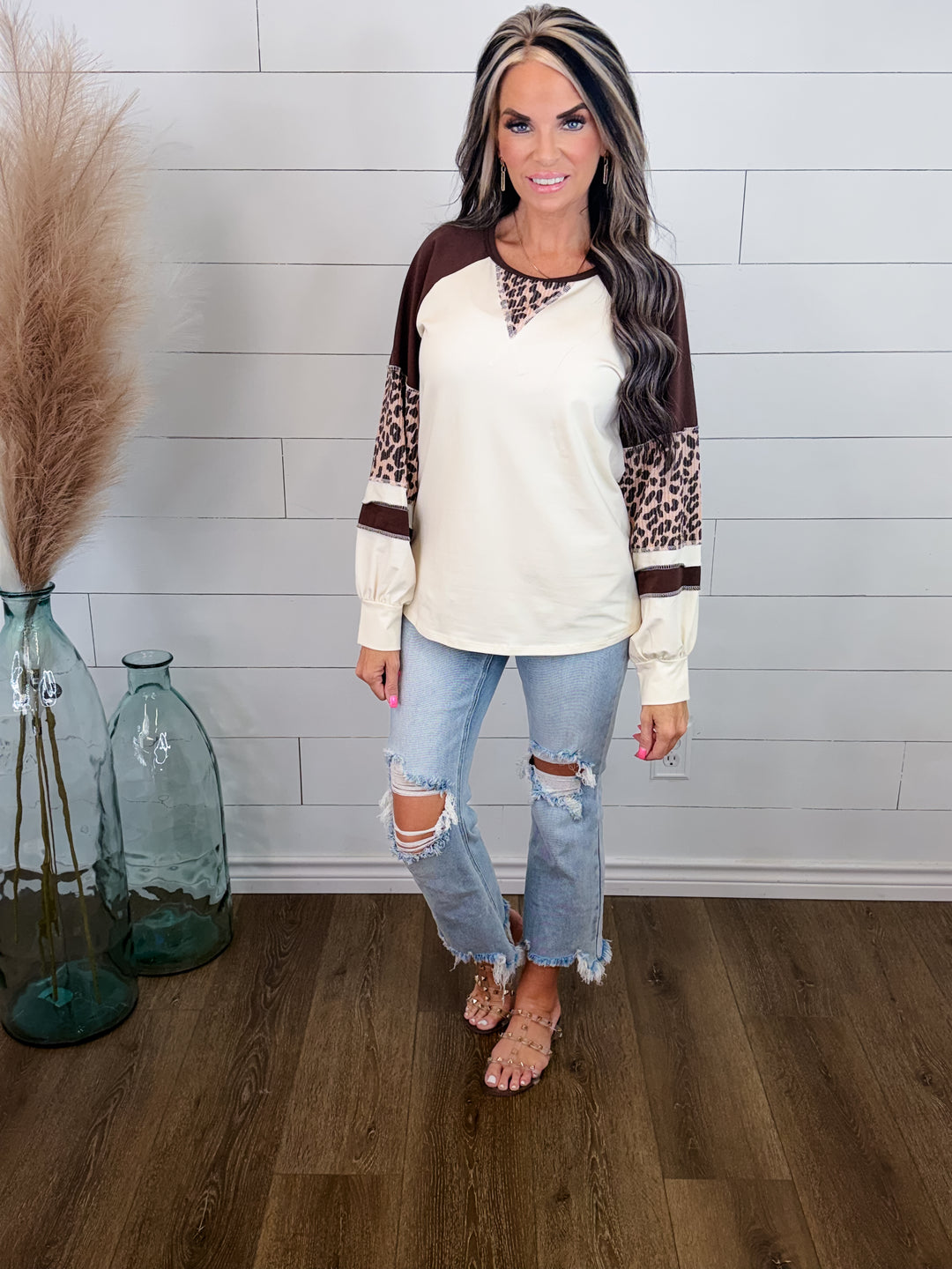 WILD SIDE COLORBLOCK TOP