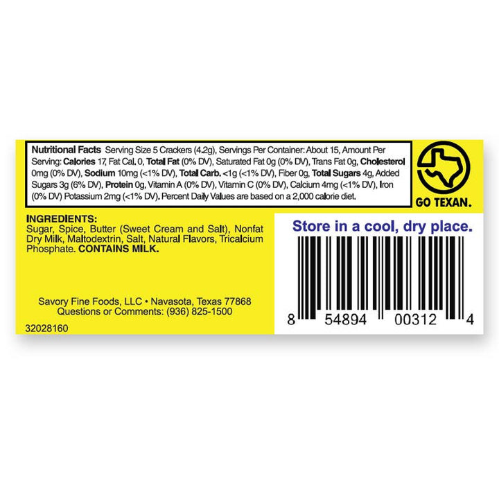 Savory Party Cracker Seasoning - Cinnamon Toast