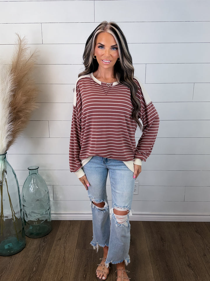 Weekend Wander Striped Top
