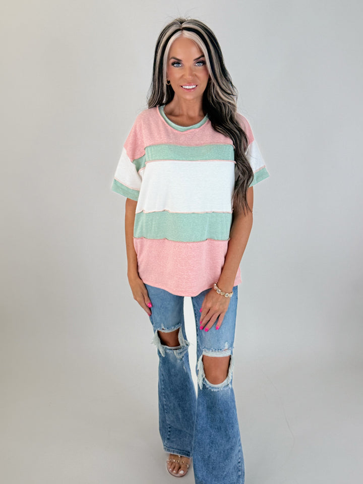 Sweet Summer ColorBlock Top