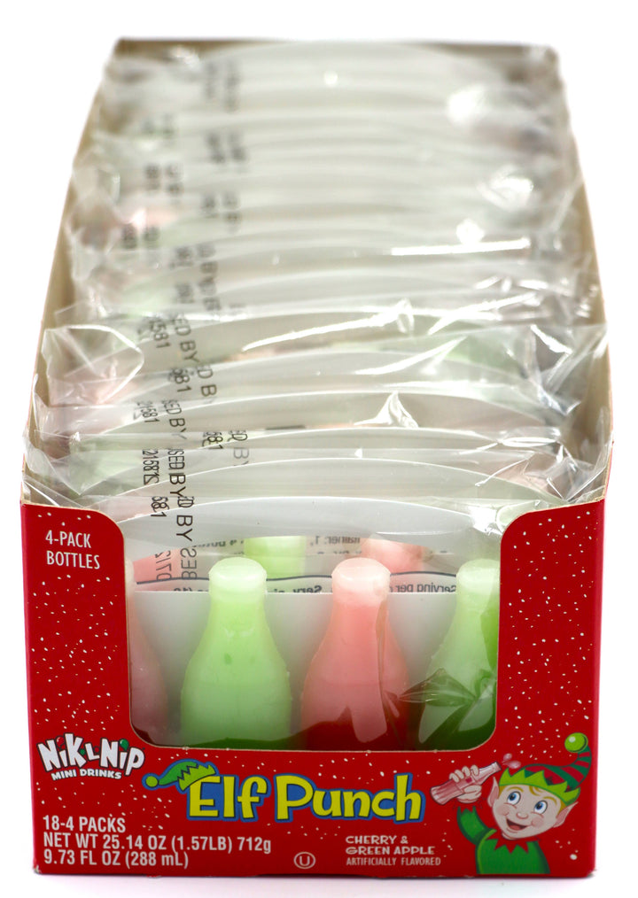 Nik-L-Nip Elf Punch Mini Drinks,