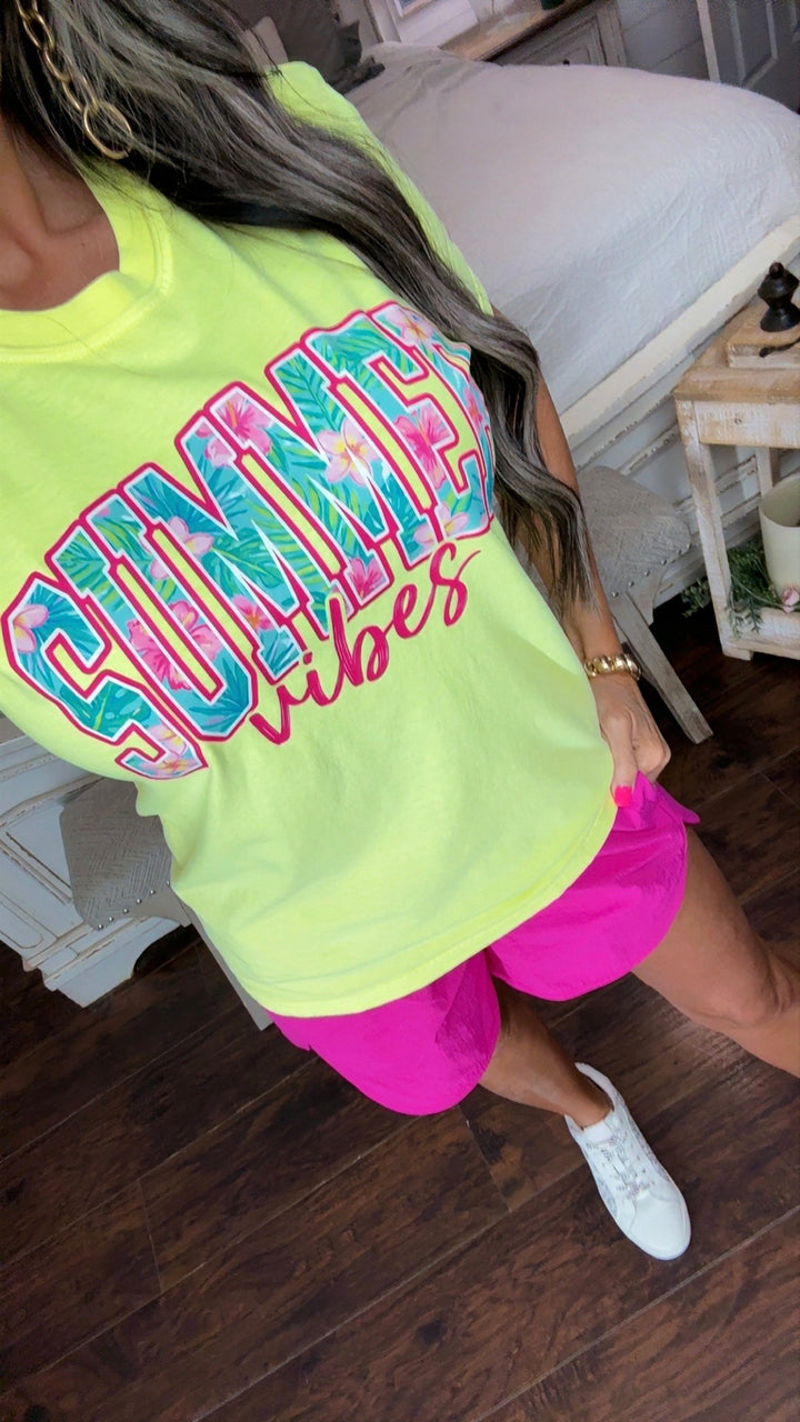 PRE ORDER Neon Summer Vibes Graphic Tee