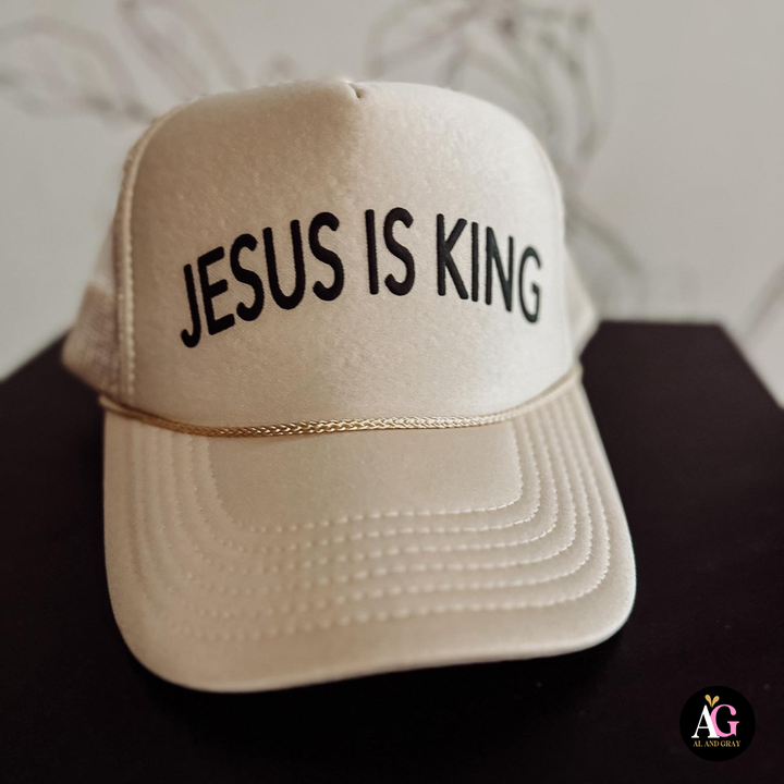 Jesus is King Trucker Hat