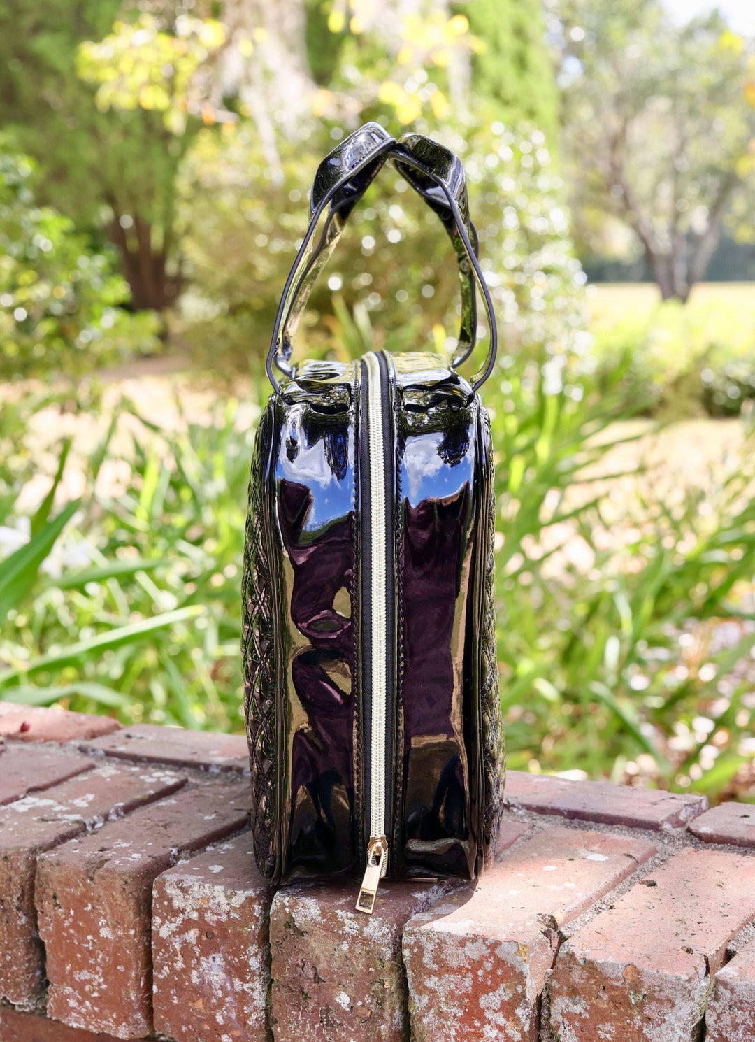 Punta Cana Large Case Black Patent SQ: Default