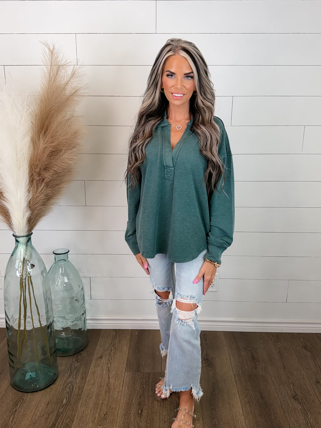 Chasing Evergreen Pullover