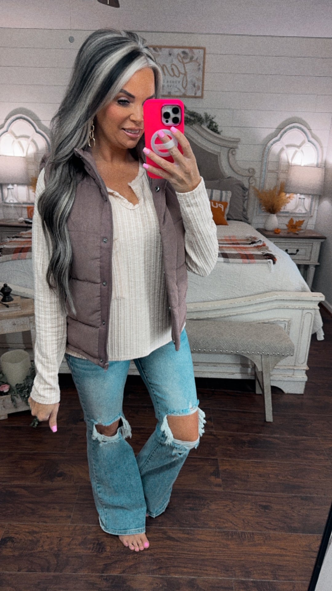 Mocha Vibes Vest
