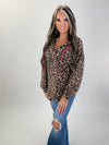 Leopard Hoodie Top