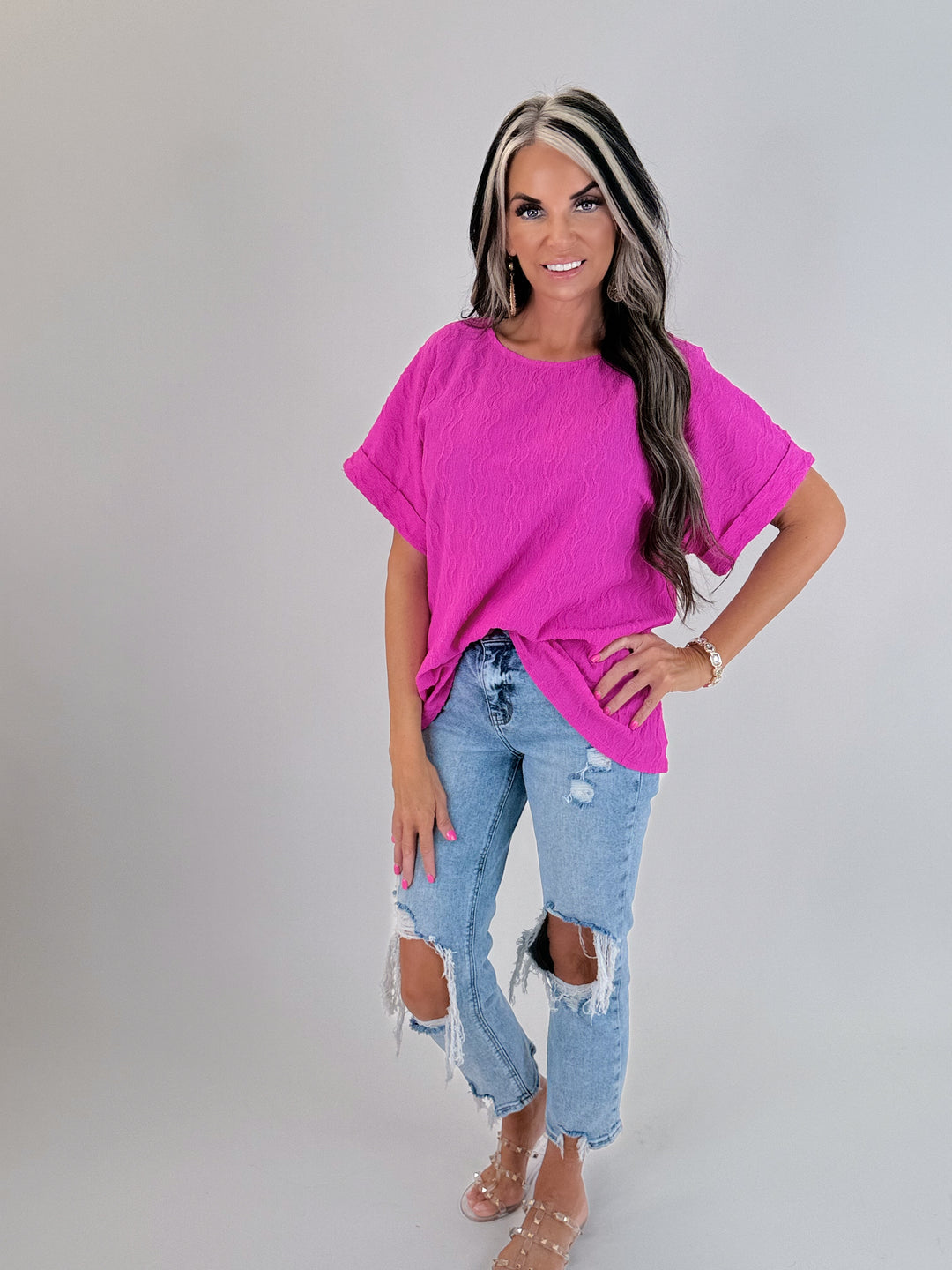 Textured Everyday Top