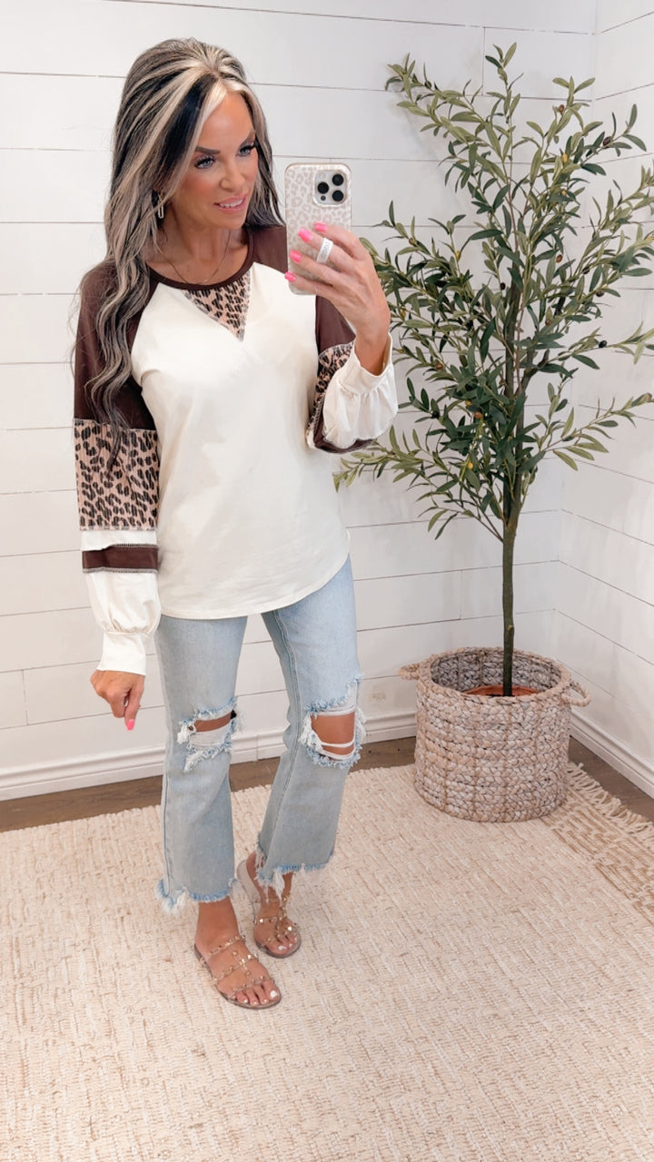 WILD SIDE COLORBLOCK TOP