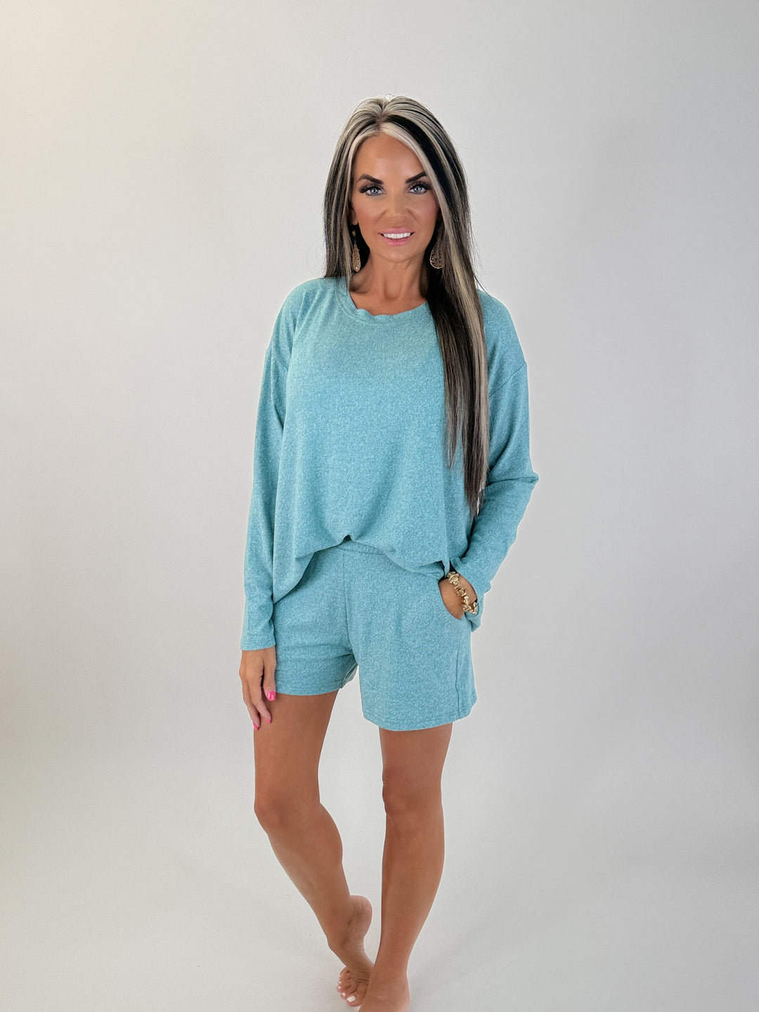 COZY DAYS LOUNGE SET SKY BLUE