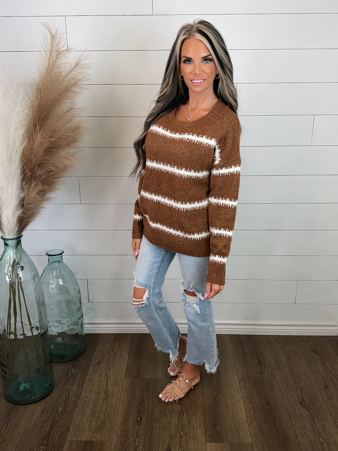 Brown Ridge Horizon Sweater