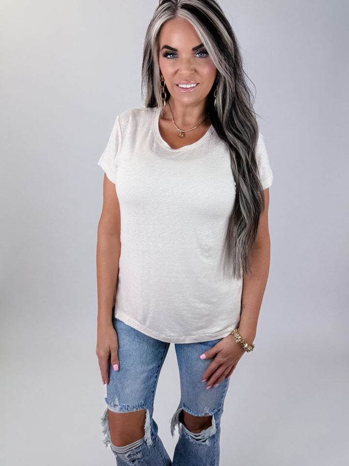 Simply Chic Tee – Ivory