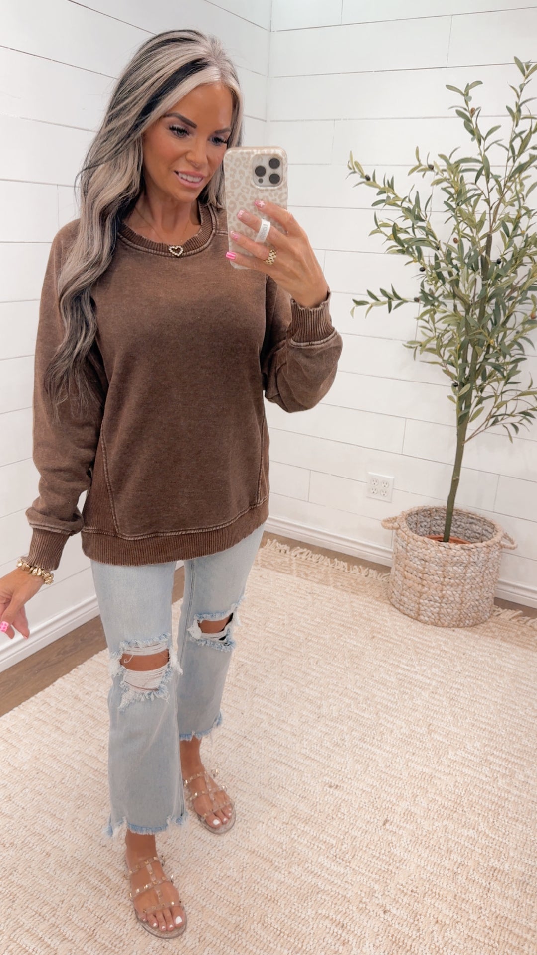 Washed & Worn Pullover- 6 colors