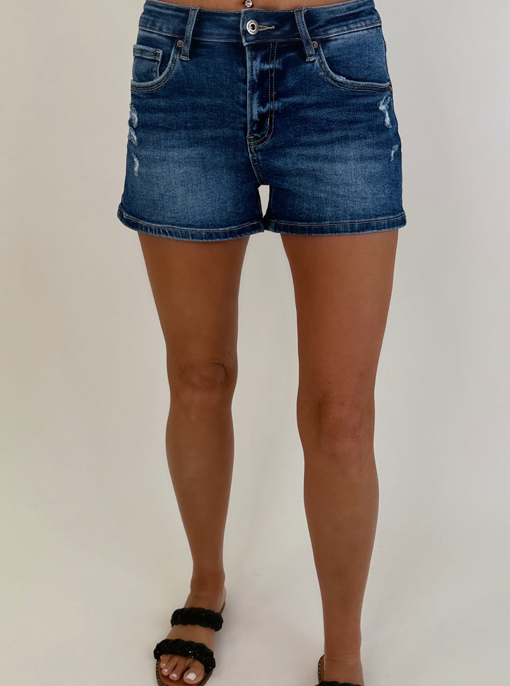 Rebel Heart Denim Shorts