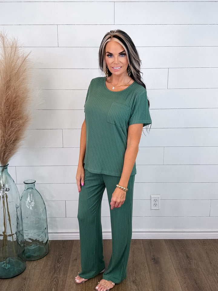 Easy Days Ribbed Lounge Set