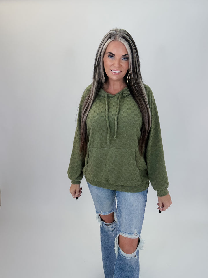Keep It Cozy Textured Hoodie