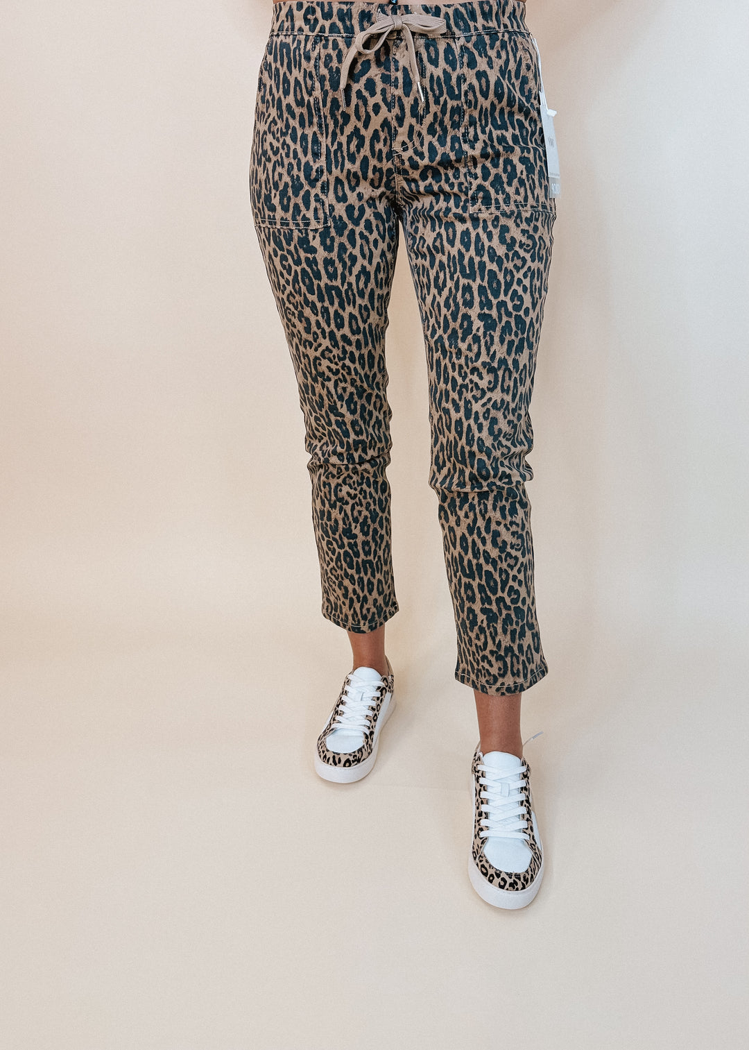 Leopard crop Pants