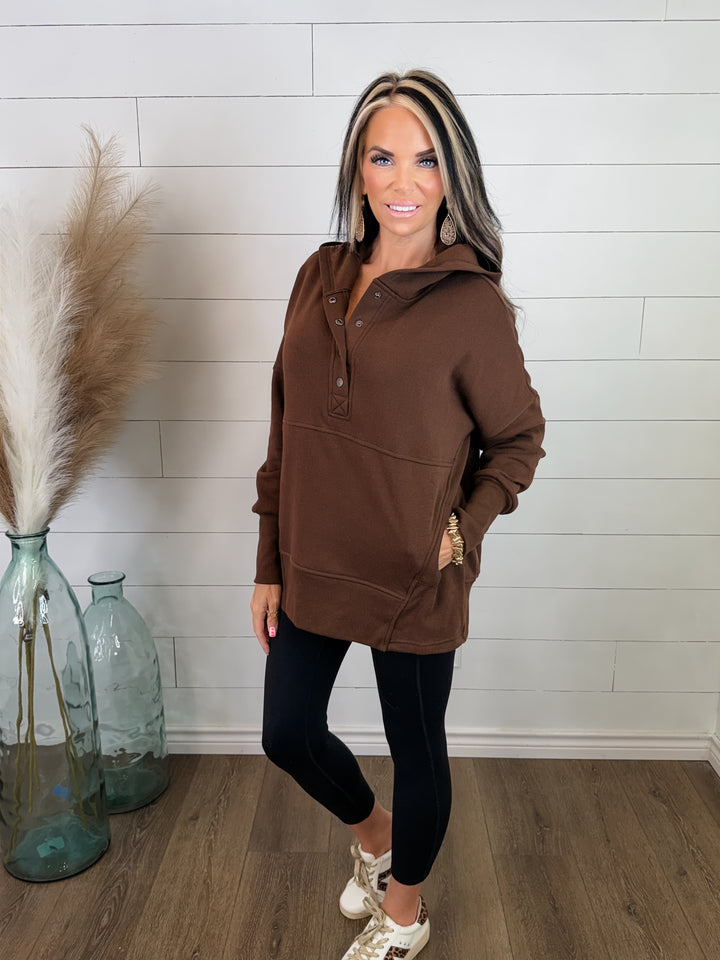 Cabin Bound Snap Pullover
