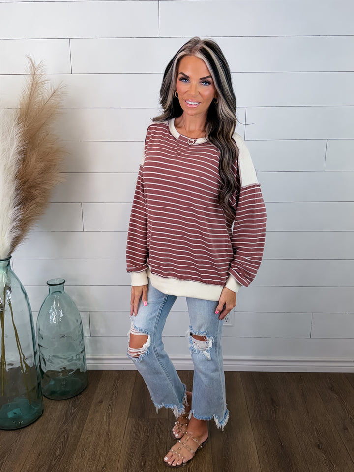 Weekend Wander Striped Top