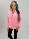 Hot Pink Sherpa Pullover