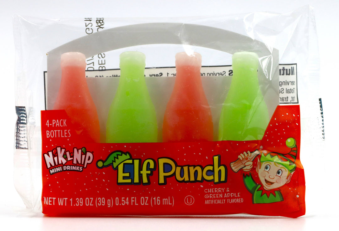 Nik-L-Nip Elf Punch Mini Drinks,