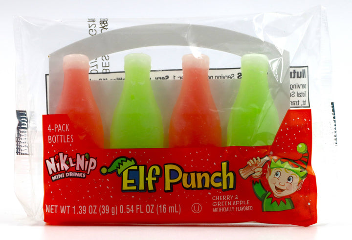 Nik-L-Nip Elf Punch Mini Drinks,