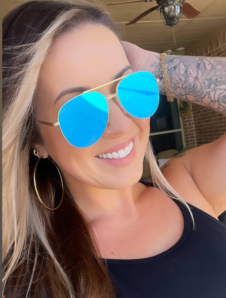 ACE: Blue Sunglasses