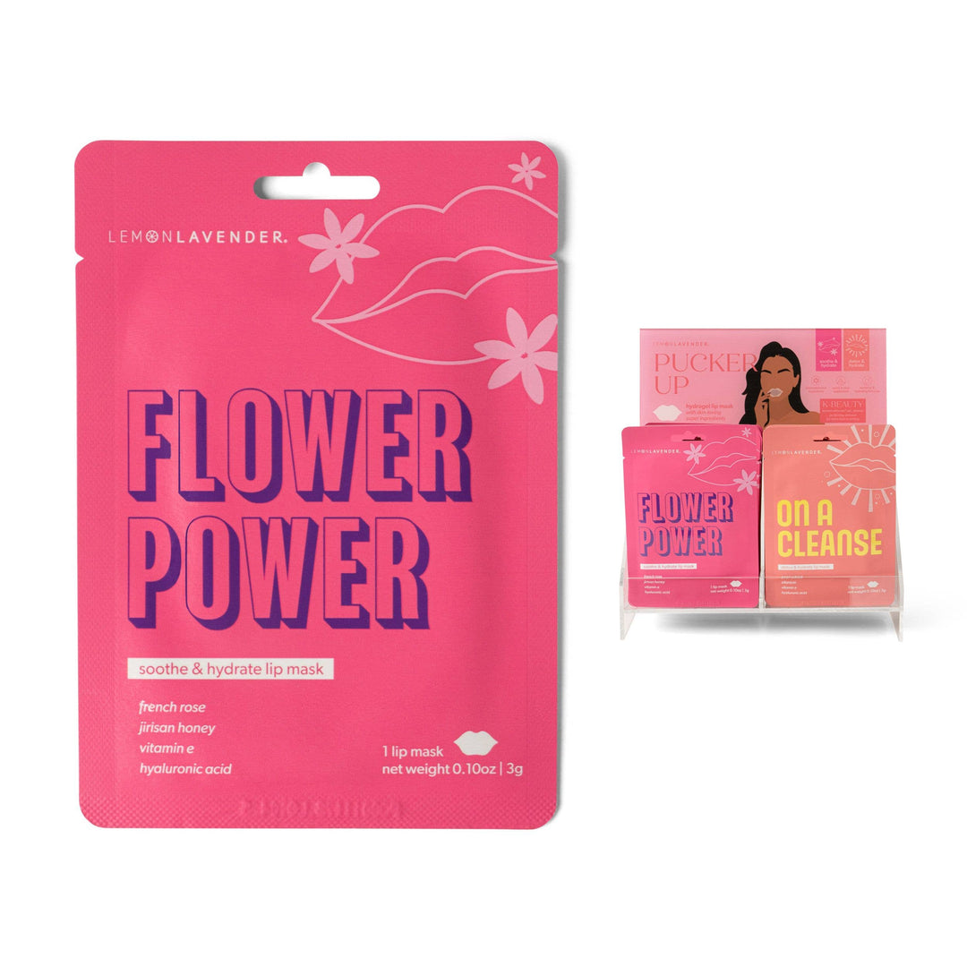 Lemon Lavender Pucker Up Hydrogel Lip Mask Assortment