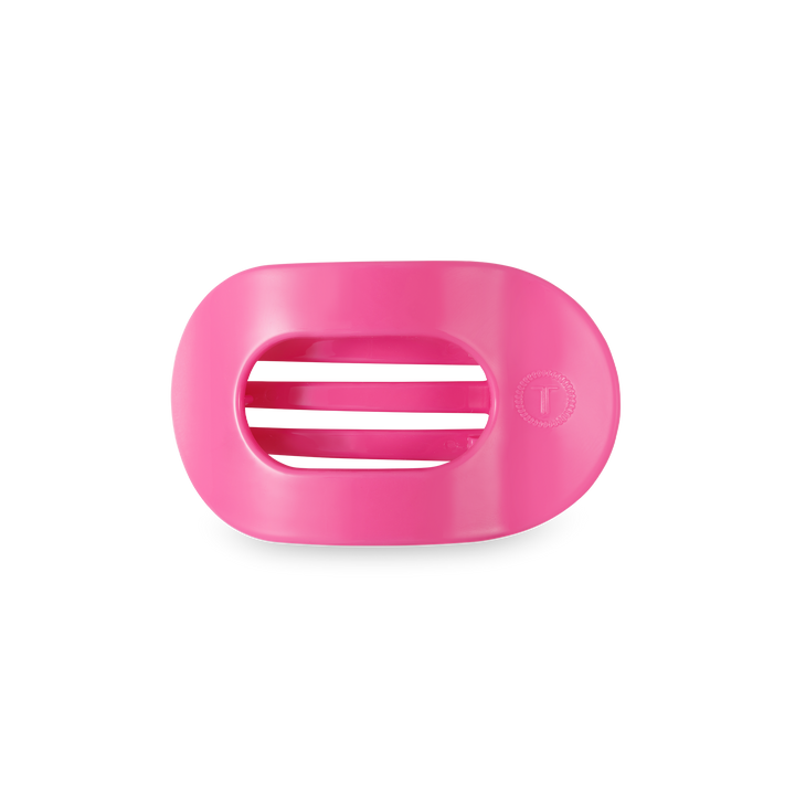Round Flat Hair Clip | Small | Paradise Pink