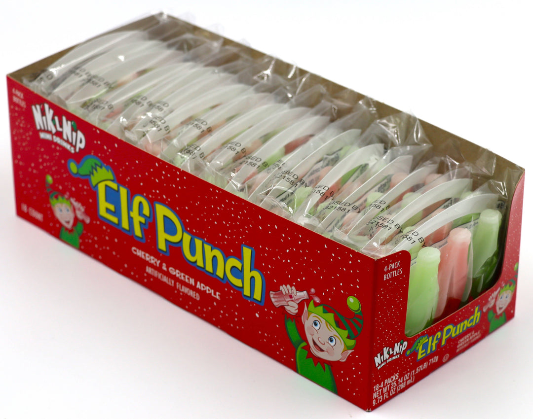 Nik-L-Nip Elf Punch Mini Drinks,